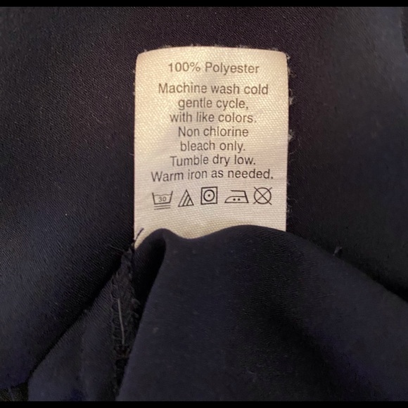 J Crew Navy Blue Blouse - Picture 9 of 10